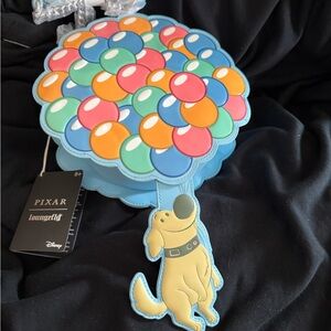 Loungefly x Pixar Up Dug Balloon Crossbody Bag - Multicolor